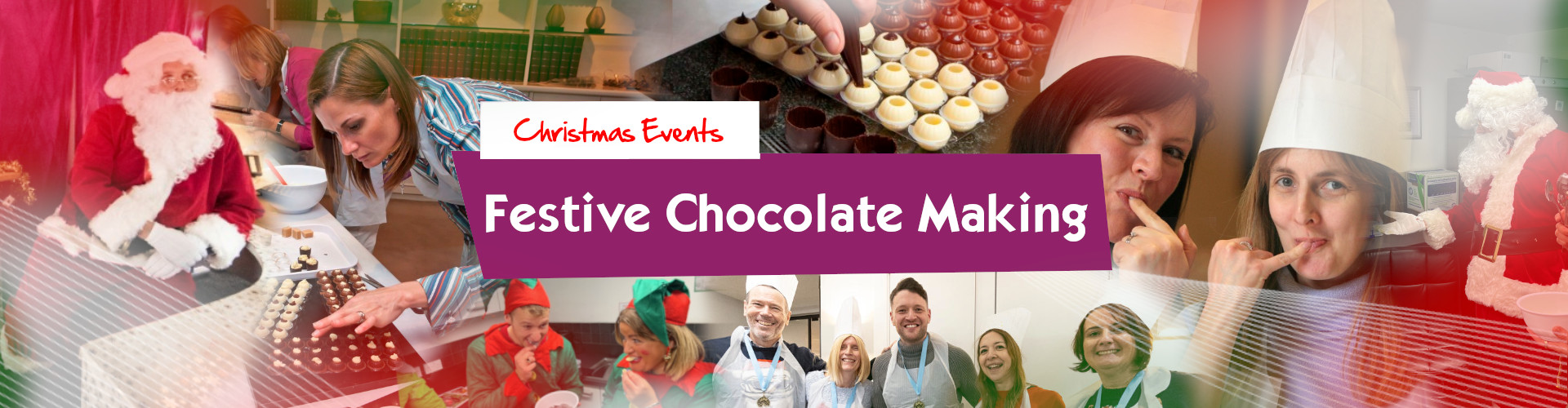 Festive chocolate making banner update